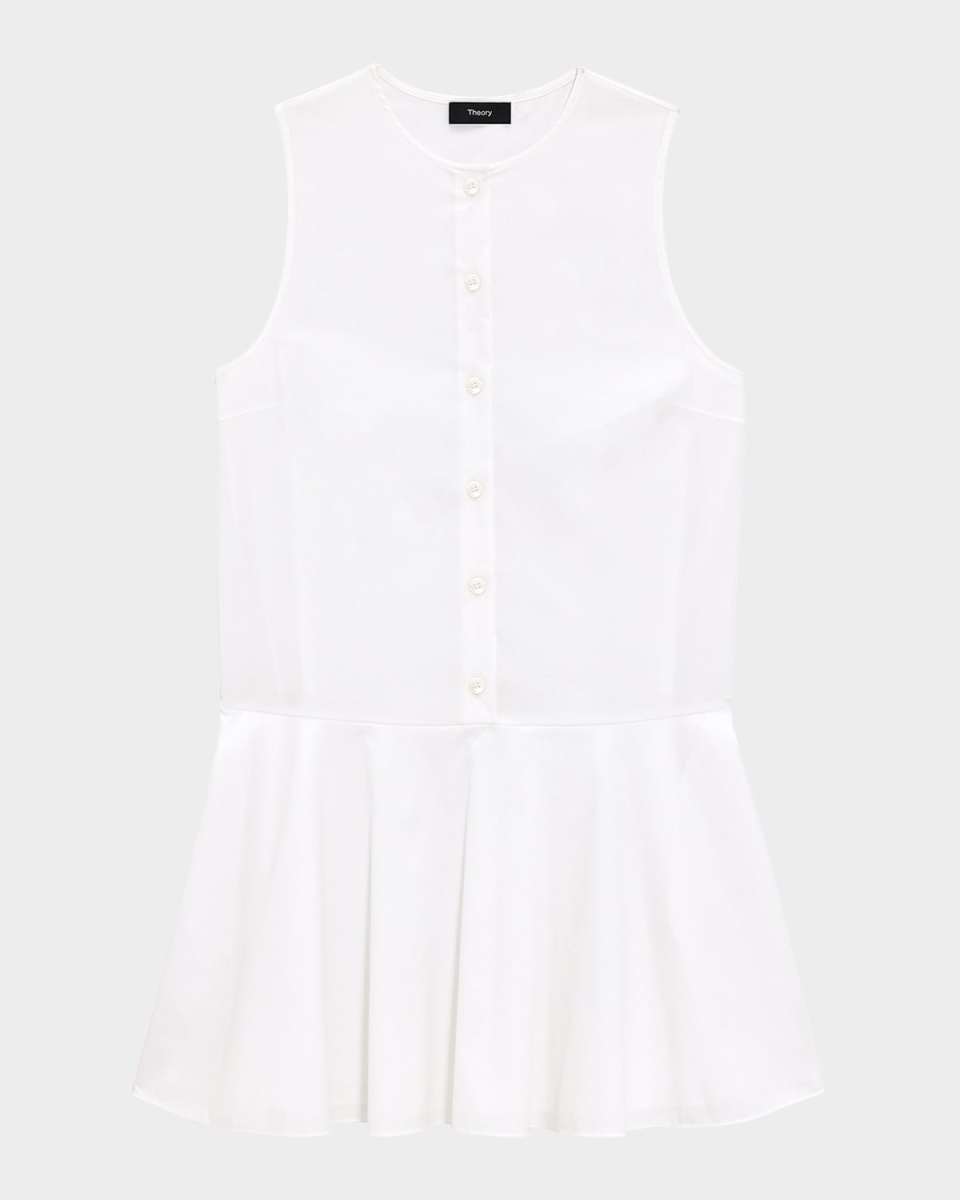 Sleeveless Drop-Waist Mini Dress